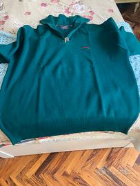 Maglione uomo Paul & Shark com mezza zip tg XXL