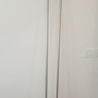 Bastoni per tenda in acciaio satinato 