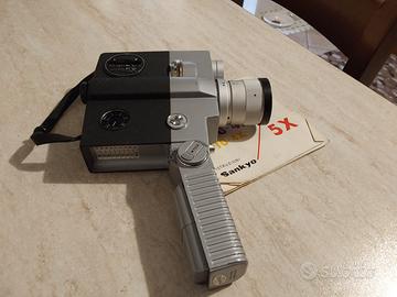 Cinepresa 8mm vintage Sankyio 5x