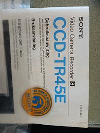 Cinepresa Sony Video 8 completa