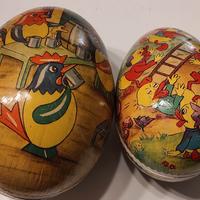 Uova di Pasqua in legno