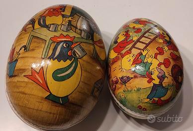 Uova di Pasqua in legno