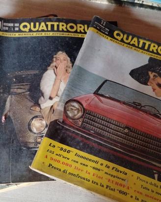 Riviste Guerra/quattroruote/Cielo/ datate 1955