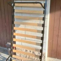 RETE SINGOLA CON GAMBE PIEGHEVOLI 