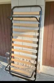 RETE SINGOLA CON GAMBE PIEGHEVOLI 