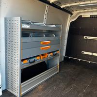 Scaffalatura allestimento da furgone scaffale