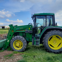 John deere 6200 con pala