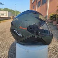 casco integrale HJC C10 verde militare taglia XL