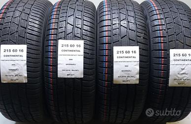 4 GOMME 215 60 16 CONTINENTAL BR1477