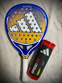 Racchetta Padel adidas raxper + tubo palline