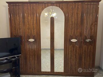 Mobili legno - Armadio, Comò, 2 Comodini