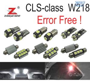 KIT 22 LAMPADE LED INTERNE MERCEDES CLS C218 W218 