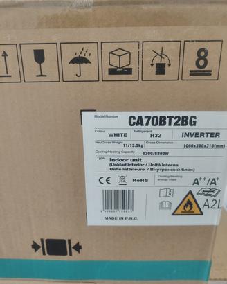 Climatizzatore inverter Hisense 24000 btu