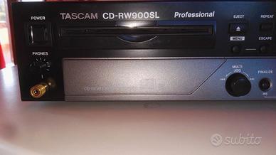 TASCAM CD RW900SL masterizzatore CD