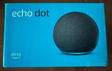 ECHO DOT ALEXA 5 GENERAZIONE NUOVI SIGILLATI 