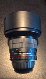 Obiettivo per Nikon Samyang 14 F2.8 IF ED UMC