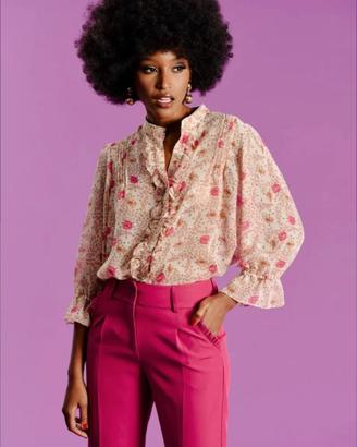 camicia fantasia donna Molly Bracken taglia L 