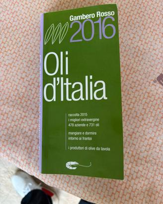 Libro sugli oli italiani