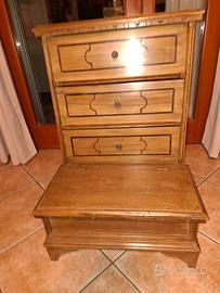 inginocchiatoio in legno solo solo ritiro