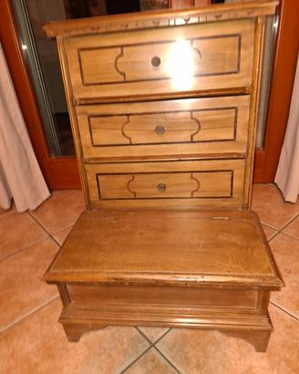 inginocchiatoio in legno solo solo ritiro