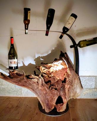 Espositore portabottiglie vino
