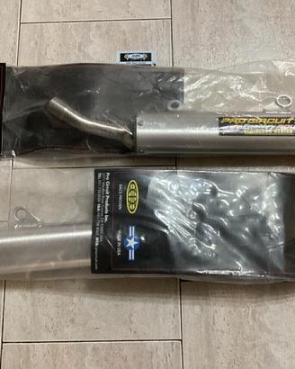 Silenziatori Procircuit Honda cr 500 89 90 e 91 01