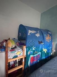 Letto IKEA KURA completo di materasso