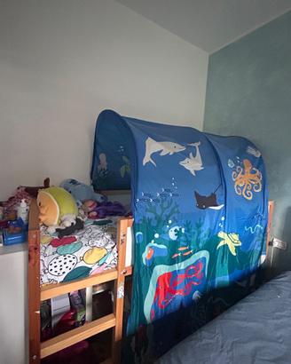 Letto IKEA KURA completo di materasso