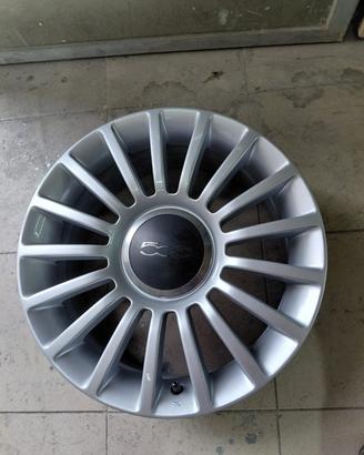 Cerchio in lega da 16 pollici,Fiat 500 3 porte