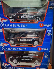 3 modelli alfa romeo carabinieri