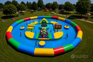 Gioco Gonfiabile Acquatico per Acquapark, Spiagge