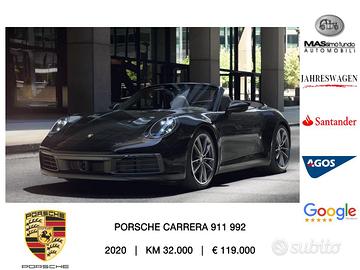 PORSCHE 911 Carrera 992 Cabrio