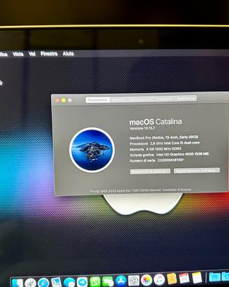 MacBook Pro 13" Retina (Inizio 2013) - i5