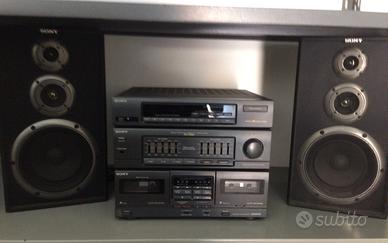 Stereo Sony, doppia cassa