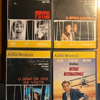 4 dvd Hitchcock sigillati