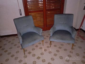 Poltrone vintage camera da letto