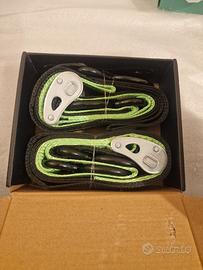 kit corde a cricchetto per trasporto moto 