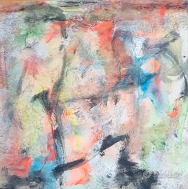 Magazzini Salvatore olio su tavola 50 x 50 