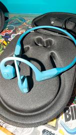 SHOKZ Cuffie Bluetooth OpenRun Pro Blu con scatola