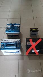batterie usate, cariche