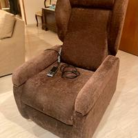 Poltrona relax elettrica alzapersona