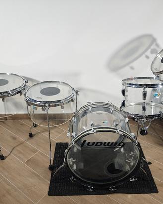 Ludwig Vistalite batteria vintage anni 70