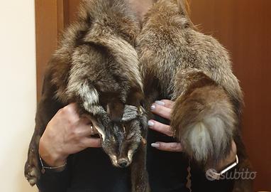 sciarpa collo Volpe vera pelliccia