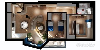 Splendido duplex ristrutturato