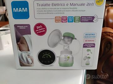 Tiralatte MAM elettrico e manuale