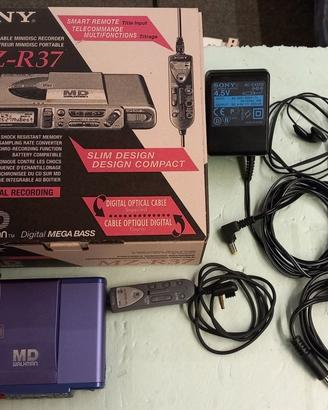Mini Disc Sony MZ R37 portatile