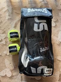 Guantoni kickboxing e fasce barrus