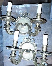 Applique antiche ottone