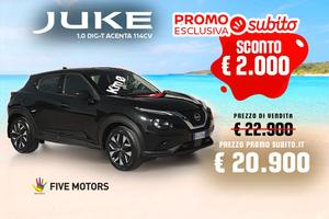 Nissan Juke 1.0 DIG-T 114 CV Acenta