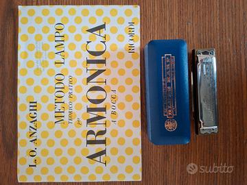 Armonica a bocca M. Hohner “Blues Harp”